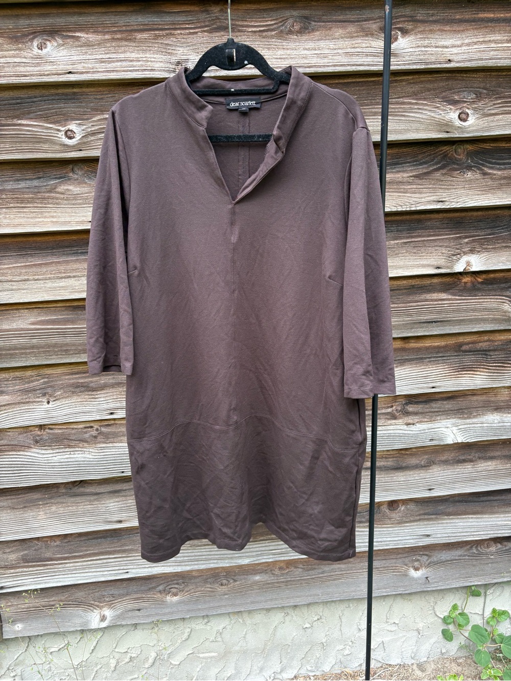 Scarlett Brown Tunic Dress